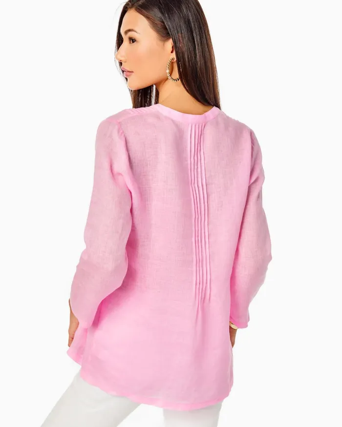 Tops Women Lilly Pulitzer Sarasota Tunic Top Mandevilla Baby