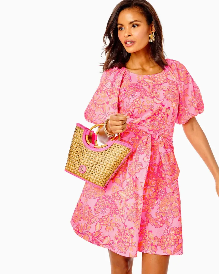 Tops Women Lilly Pulitzer Sarasota Tunic Top Mandevilla Baby