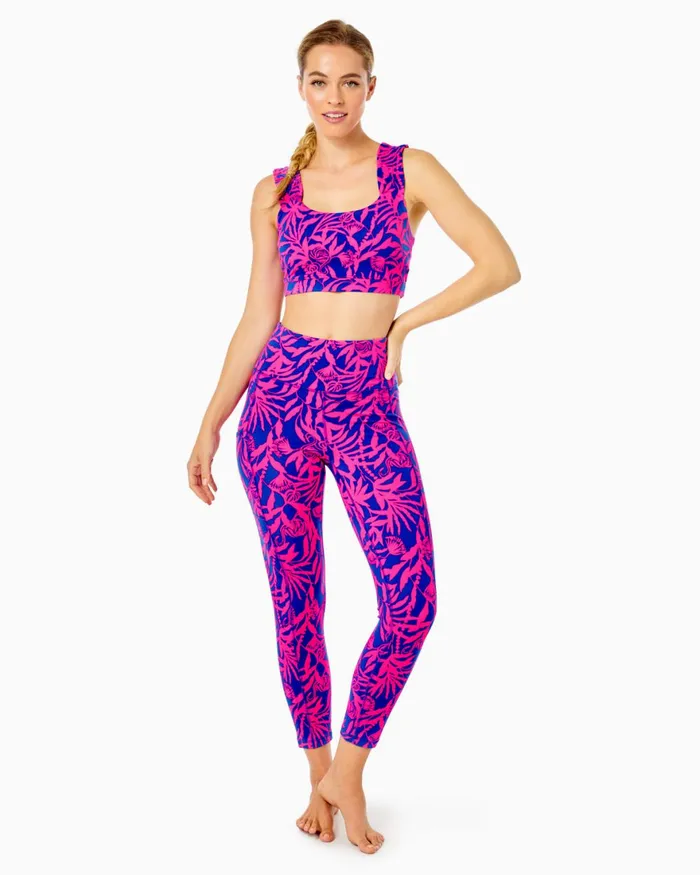 Tops Women Lilly Pulitzer UPF 50 Luxletic Karena Ruffle Sports Bra Pink Grenadine Flocking To Paradise Tops Women Lilly Pulitzer UPF 50 Luxletic Karena Ruffle Sports Bra Pink Grenadine Flocking To Paradise