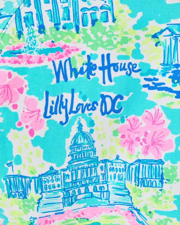 Tops Women Lilly Pulitzer UPF 50 Skipper Popover Multi Lilly Loves Dc Tops Women Lilly Pulitzer UPF 50 Skipper Popover Multi Lilly Loves Dc