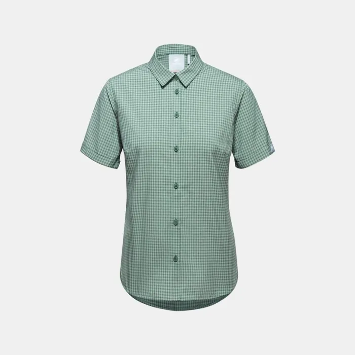 Tops Women Mammut Aada Shirt Dark Jadejade