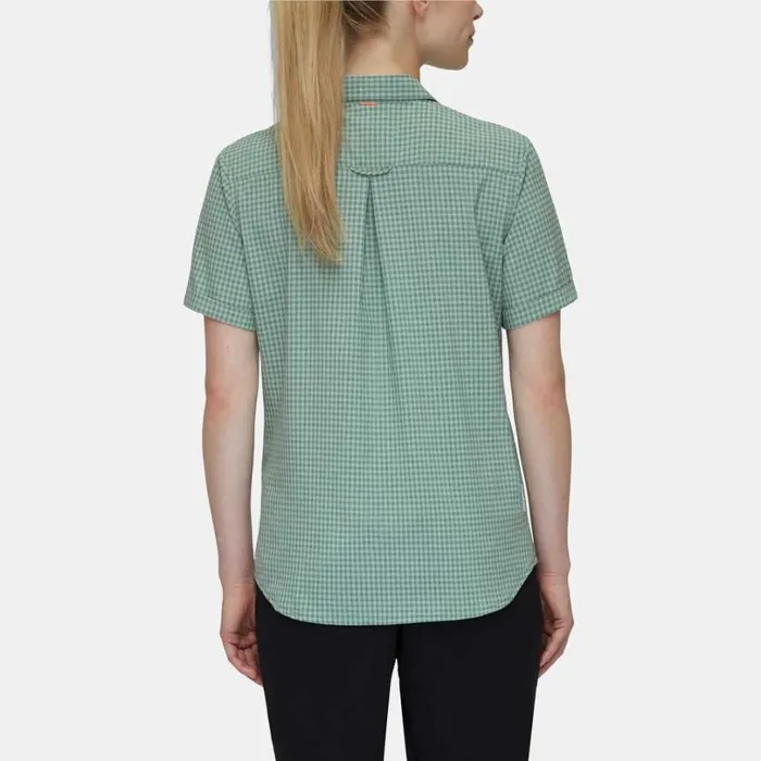 Tops Women Mammut Aada Shirt Dark Jadejade Tops Women Mammut Aada Shirt Dark Jadejade