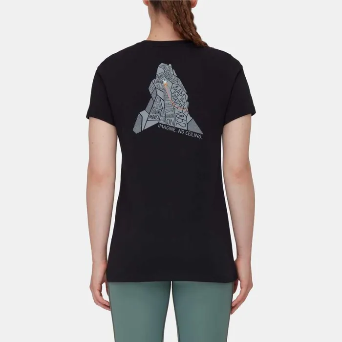Tops Women Mammut Massone TShirt No Ceiling Black Tops Women Mammut Massone TShirt No Ceiling Black