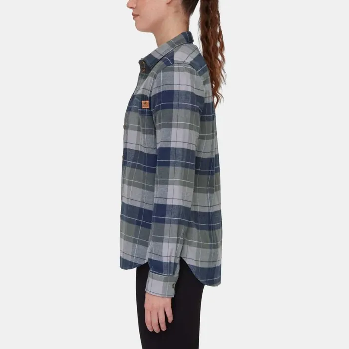 Tops Women Mammut Trovat Longsleeve Shirt Steelmarine Tops Women Mammut Trovat Longsleeve Shirt Steelmarine