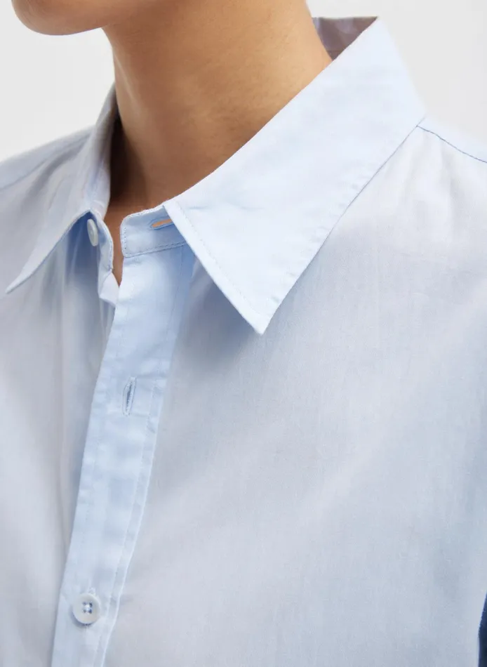 Tops Women Tibi Shirting Charlie Men039s Slim Shirt