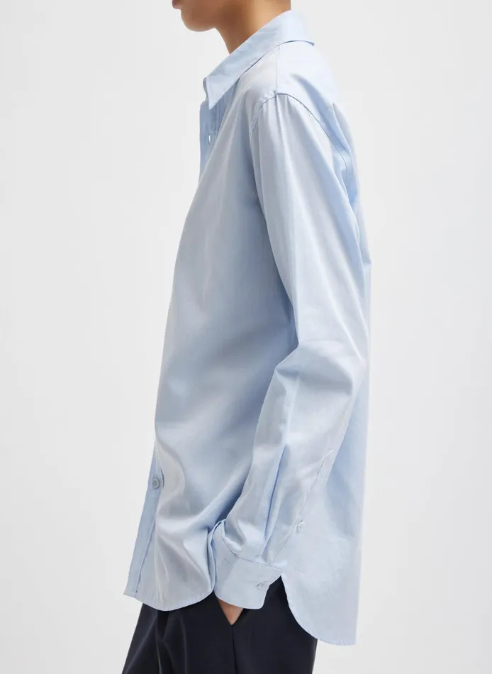 Tops Women Tibi Shirting Charlie Men039s Slim Shirt