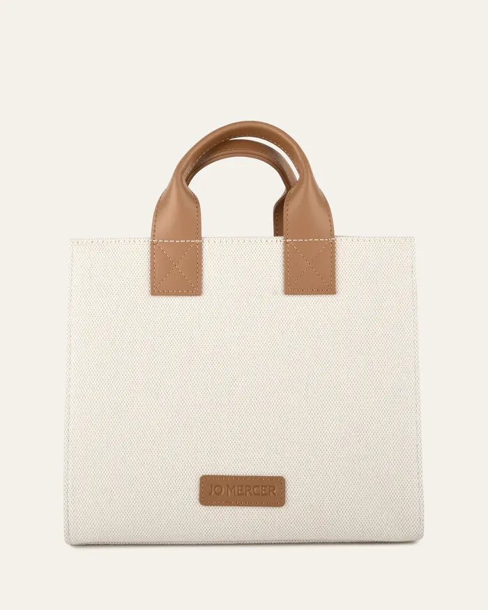 TOTES Andres mini tote bag tan leather 8211 jomercer Women
