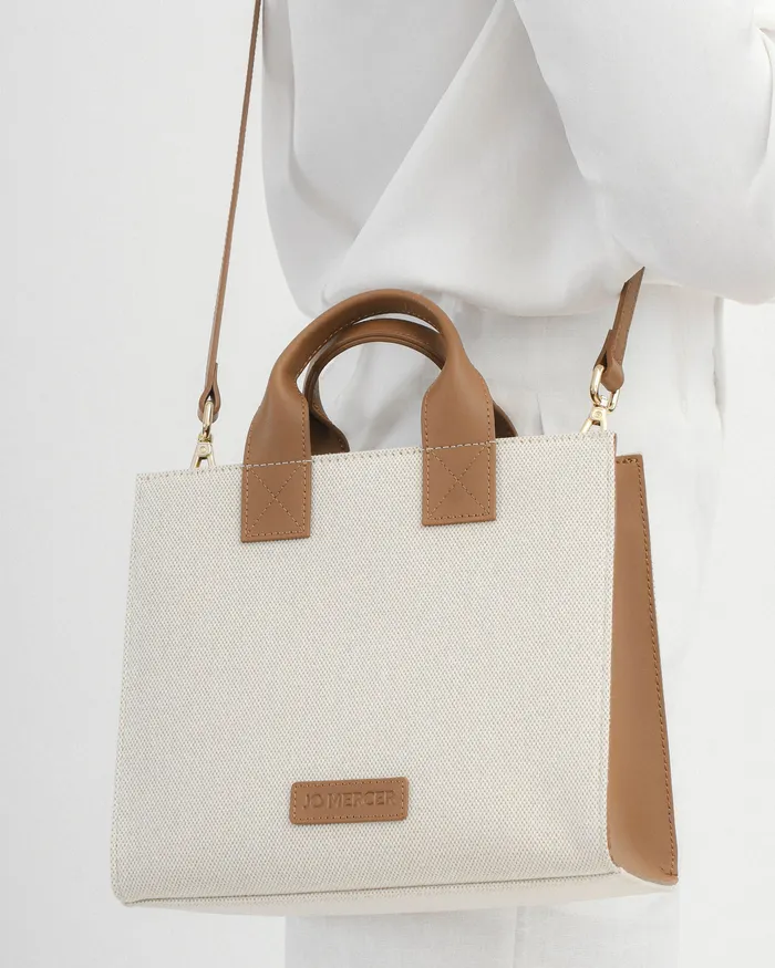 TOTES Andres mini tote bag tan leather 8211 jomercer Women TOTES Andres mini tote bag tan leather 8211 jomercer Women