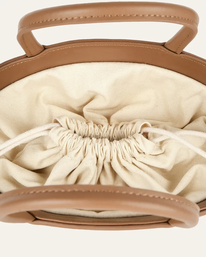 TOTES Peque mini tote bag caramel raffia jomercer Women TOTES Peque mini tote bag caramel raffia jomercer Women
