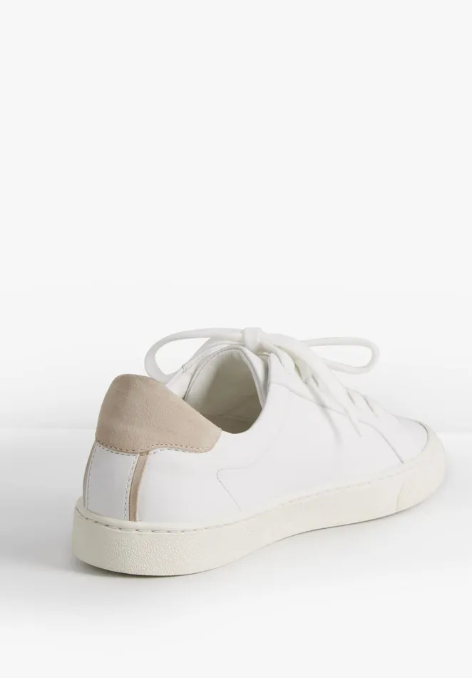 Trainers Women Hush Morely Leather Trainers White