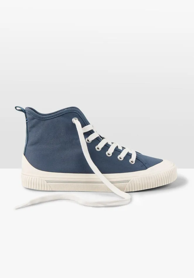 Trainers Women Hush Skye Hi Top Trainers Washed Navy