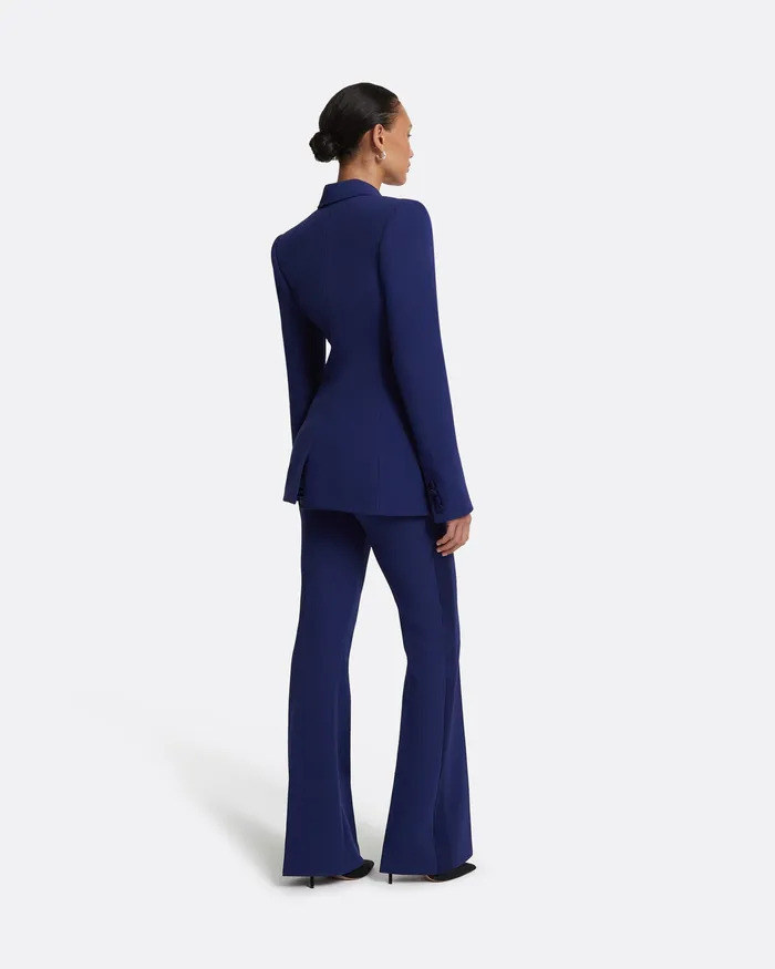 Trousers Alexa Oxford Blue Trousers Oxford Blue 8211 Safiyaa Women