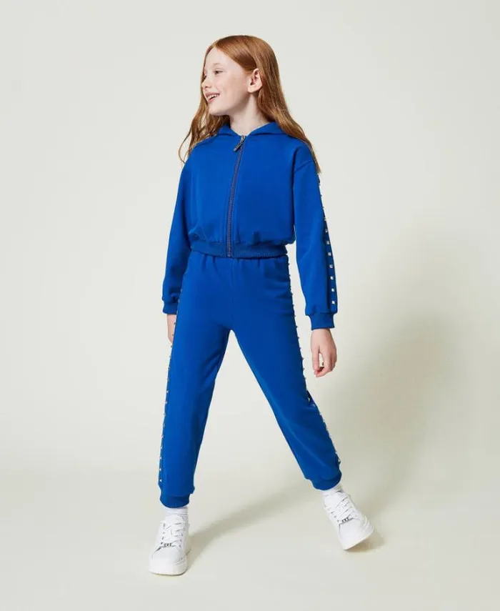 Twinset Trousers And Jeans Hoodie And Joggers 034surf034 Blue 8211 Girl
