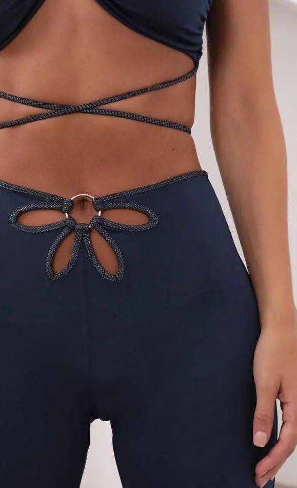 Two Piece Pant Set Navy Women LUCY IN THE SKY Pants Two Piece Pant Set Navy Women LUCY IN THE SKY Pants