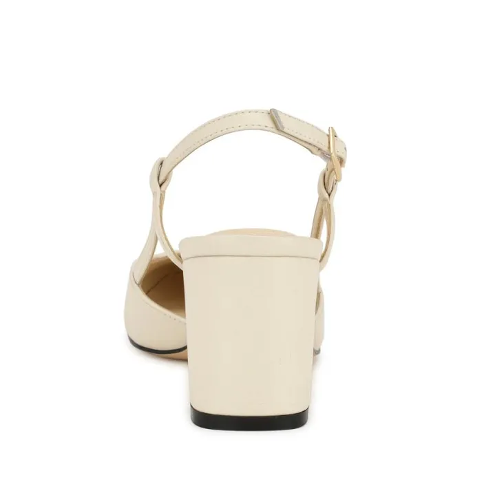 Unda Slingback Heels Ivory Women Nine West Heels Unda Slingback Heels Ivory Women Nine West Heels