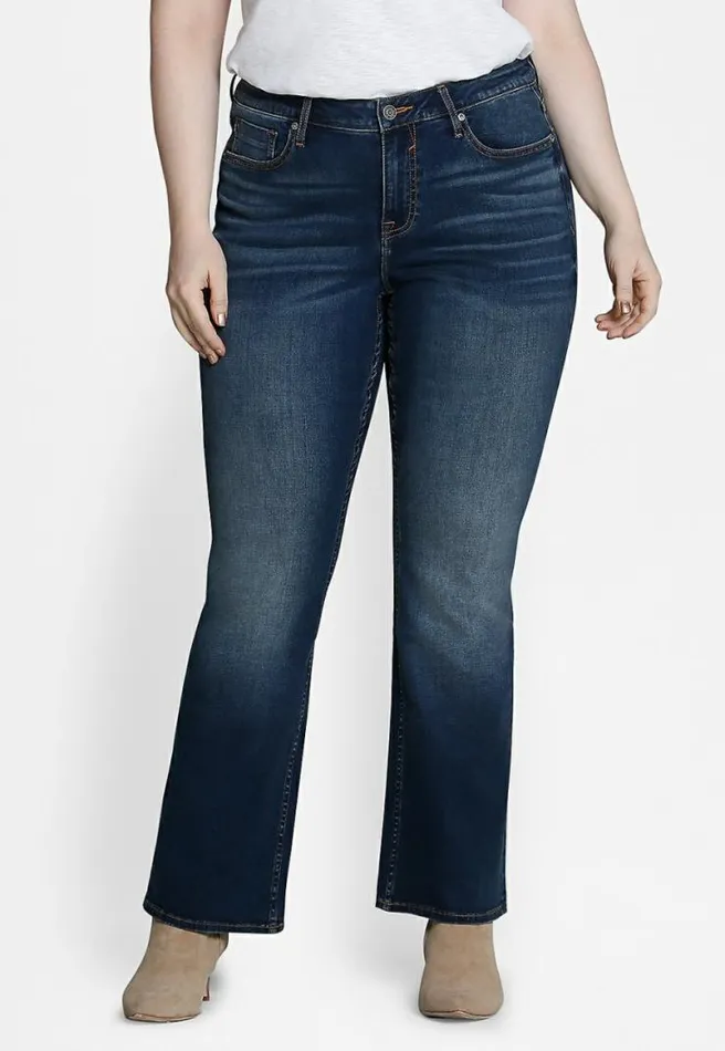 Vigoss Jagger Dark Wash Bootcut Jean Women Maurices Plus Jeans