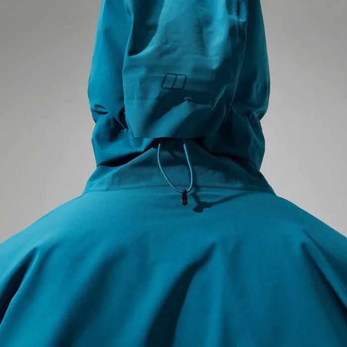 Waterproof Men Berghaus Arnaby Hooded Waterproof Jacket 8211 Turquoise