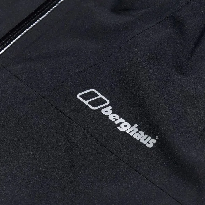 Waterproof Men Berghaus Kember Vented Jacket 8211 Black