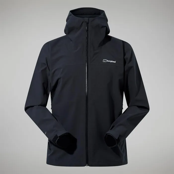 Waterproof Men Berghaus Kember Vented Jacket 8211 Black