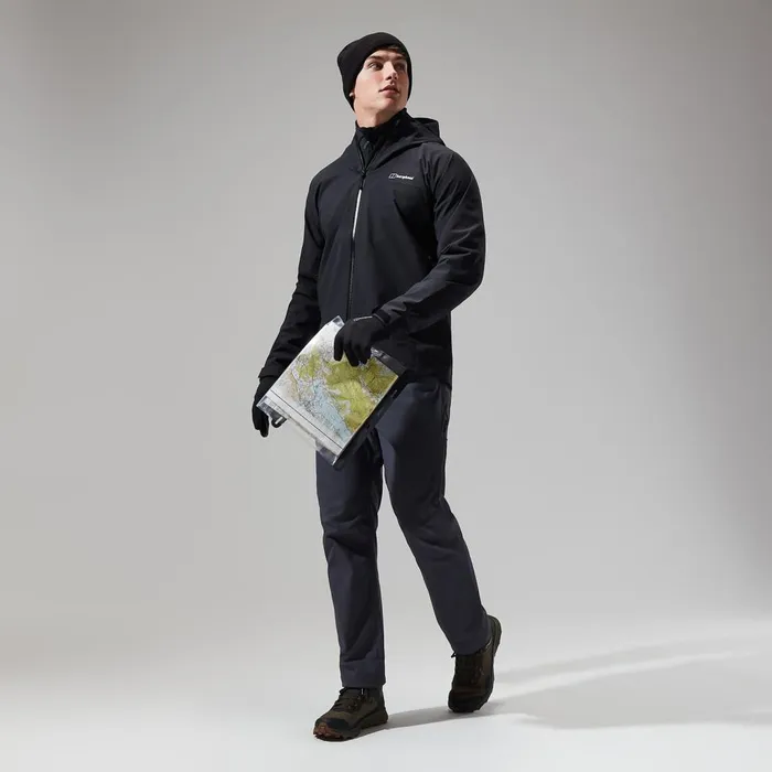 Waterproof Men Berghaus Kember Vented Jacket 8211 Black