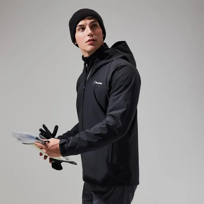 Waterproof Men Berghaus Kember Vented Jacket 8211 Black
