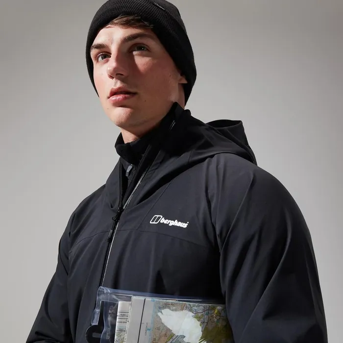 Waterproof Men Berghaus Kember Vented Jacket 8211 Black