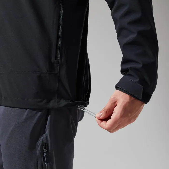 Waterproof Men Berghaus Kember Vented Jacket 8211 Black