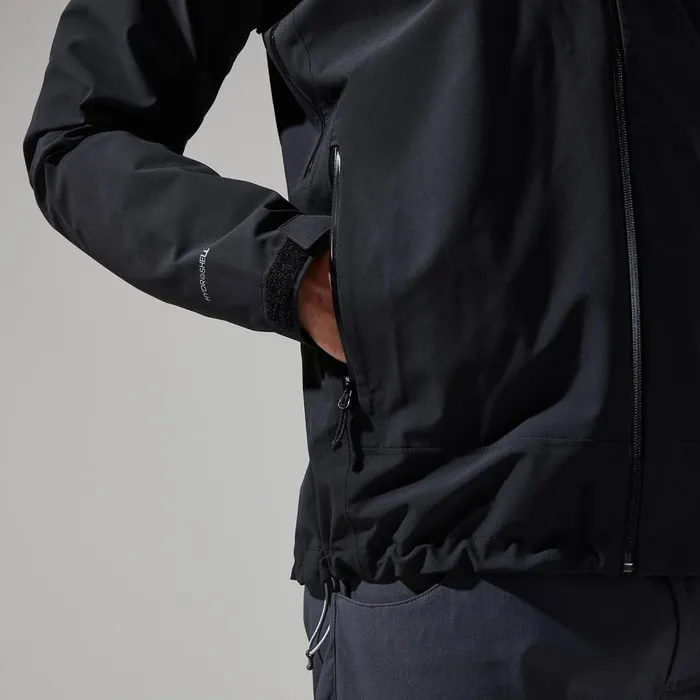 Waterproof Men Berghaus Kember Vented Jacket 8211 Black