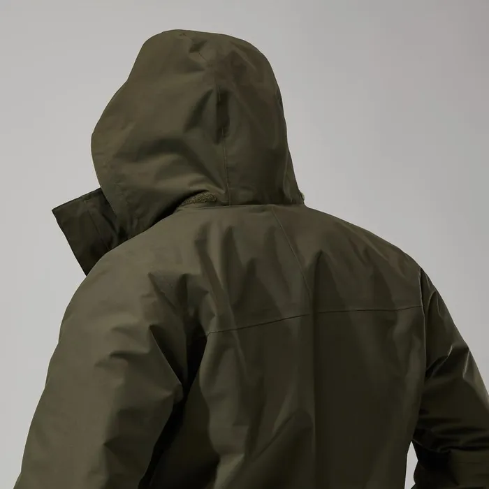 Waterproof Men Berghaus RG Alpha 20 Gemini Waterproof 3in1 Jacket 8211 Green
