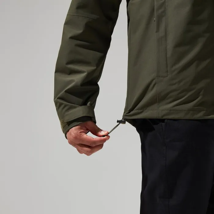 Waterproof Men Berghaus RG Alpha 20 Gemini Waterproof 3in1 Jacket 8211 Green