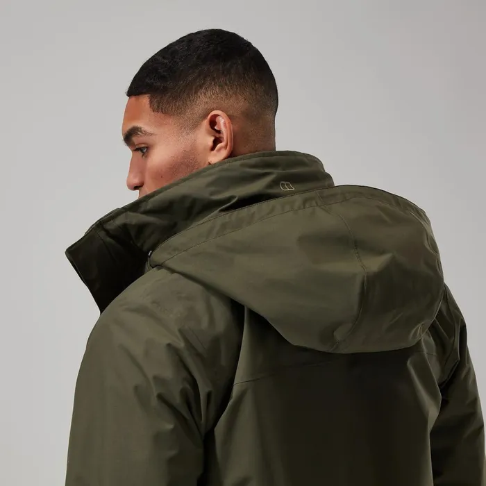 Waterproof Men Berghaus RG Alpha 20 Gemini Waterproof 3in1 Jacket 8211 Green