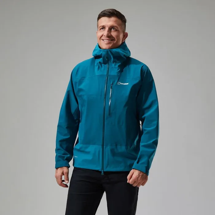 Waterproof Men Berghaus Truda Flex Waterproof Jacket 8211 Turquoise