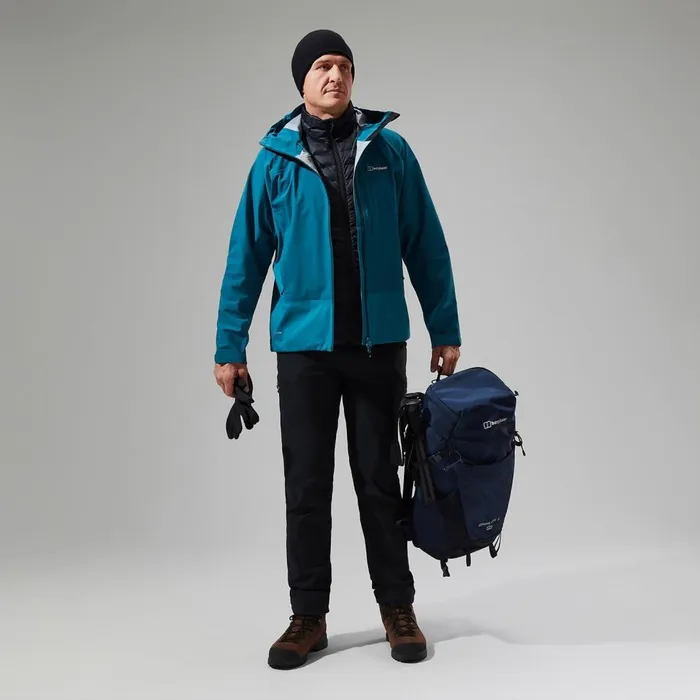 Waterproof Men Berghaus Truda Flex Waterproof Jacket 8211 Turquoise
