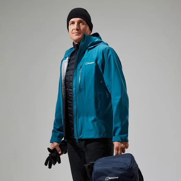 Waterproof Men Berghaus Truda Flex Waterproof Jacket 8211 Turquoise