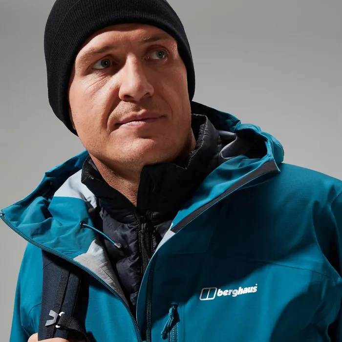Waterproof Men Berghaus Truda Flex Waterproof Jacket 8211 Turquoise