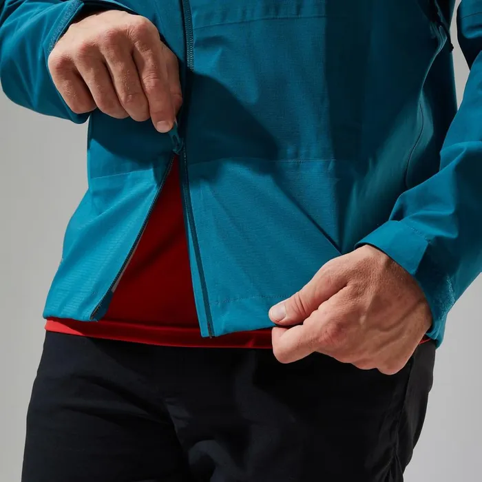 Waterproof Men Berghaus Truda Flex Waterproof Jacket 8211 Turquoise
