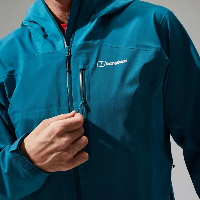 Waterproof Men Berghaus Truda Flex Waterproof Jacket 8211 Turquoise