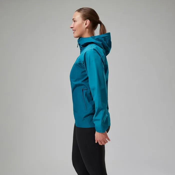 Waterproof Women Berghaus Deluge Pro 30 Waterproof Jacket 8211 Dark Turquoise