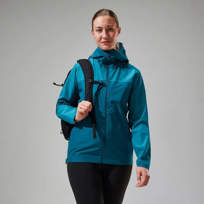 Waterproof Women Berghaus Deluge Pro 30 Waterproof Jacket 8211 Dark Turquoise