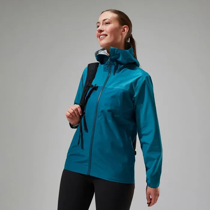 Waterproof Women Berghaus Deluge Pro 30 Waterproof Jacket 8211 Dark Turquoise