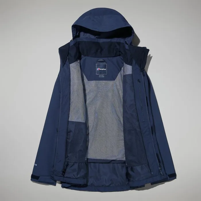 Waterproof Women Berghaus Hillwalker Interactive Jacket 8211 Dark Blue