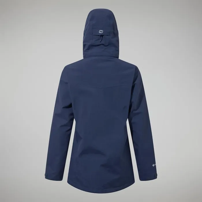 Waterproof Women Berghaus Hillwalker Interactive Jacket 8211 Dark Blue