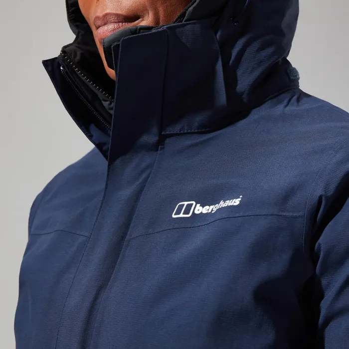 Waterproof Women Berghaus Hillwalker Interactive Jacket 8211 Dark Blue
