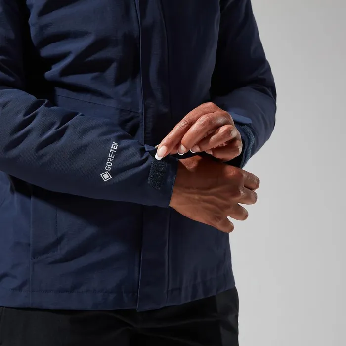 Waterproof Women Berghaus Hillwalker Interactive Jacket 8211 Dark Blue