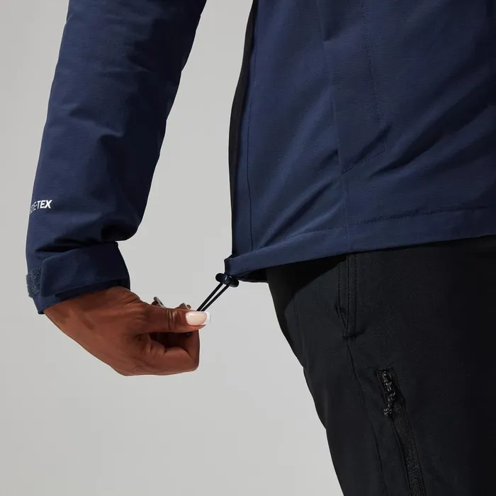 Waterproof Women Berghaus Hillwalker Interactive Jacket 8211 Dark Blue