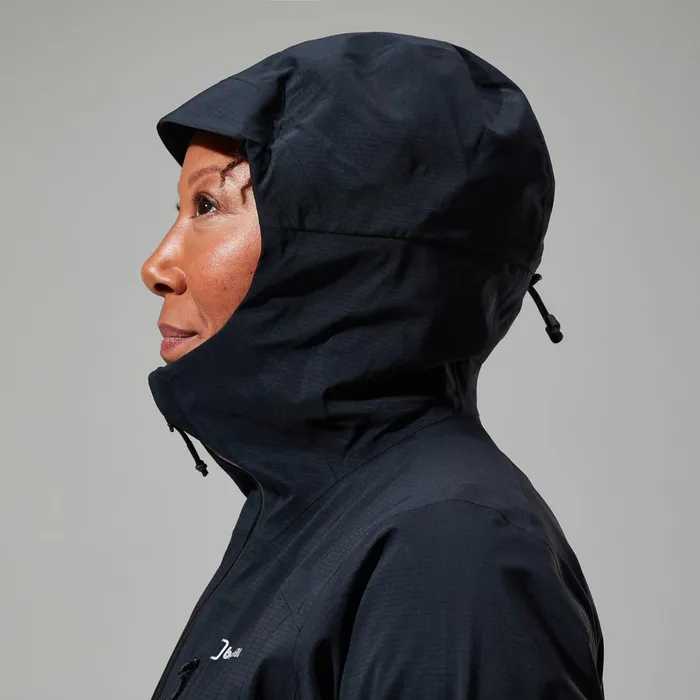 Waterproof Women Berghaus Truda Flex Waterproof Jacket 8211 Black