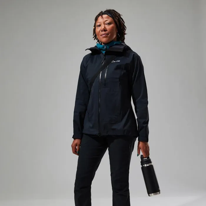 Waterproof Women Berghaus Truda Flex Waterproof Jacket 8211 Black