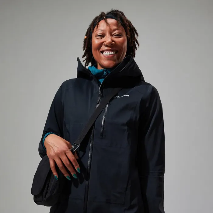 Waterproof Women Berghaus Truda Flex Waterproof Jacket 8211 Black