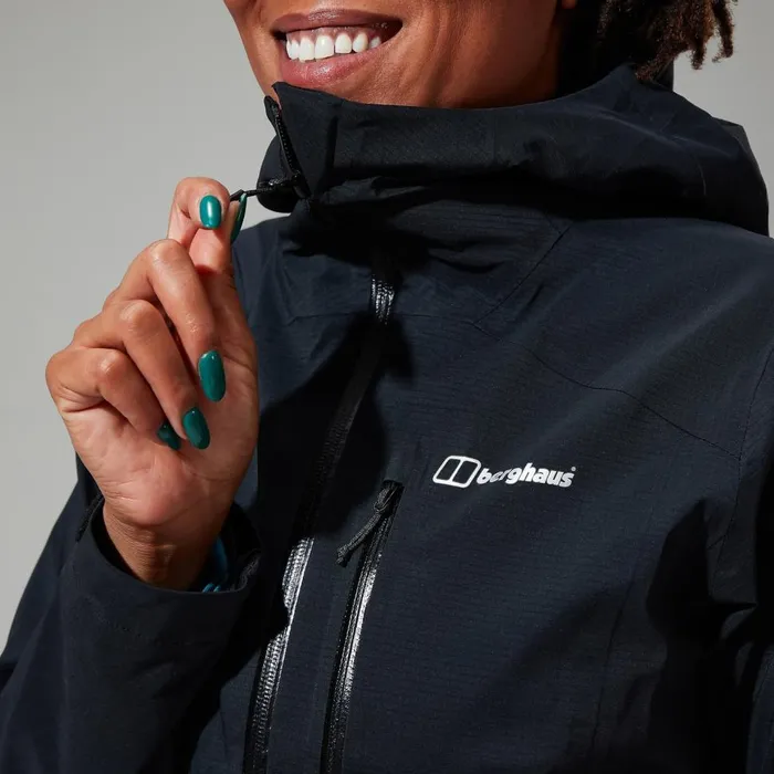 Waterproof Women Berghaus Truda Flex Waterproof Jacket 8211 Black