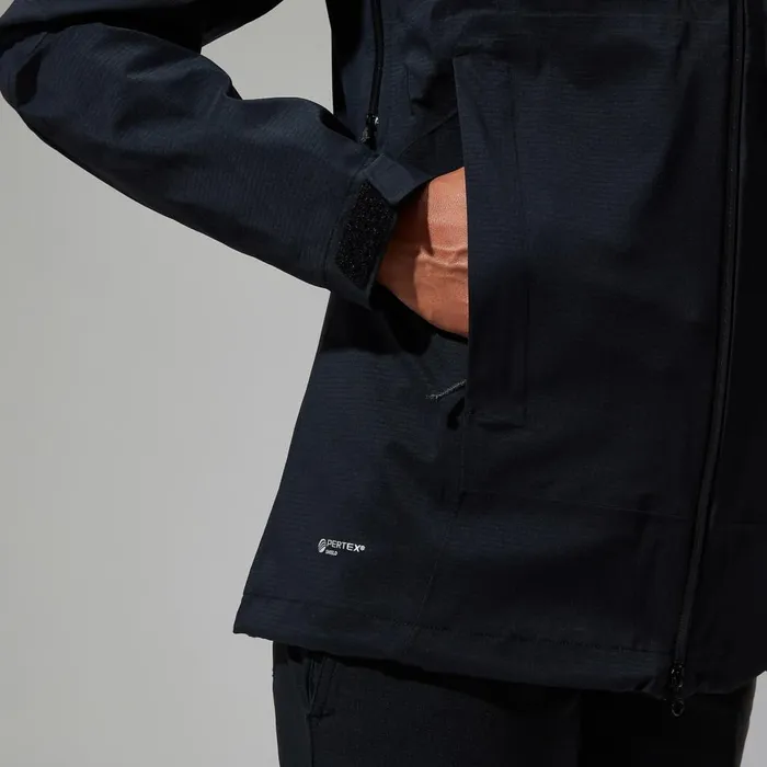Waterproof Women Berghaus Truda Flex Waterproof Jacket 8211 Black